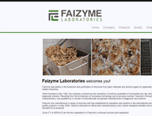 Tablet Screenshot of faizyme.com